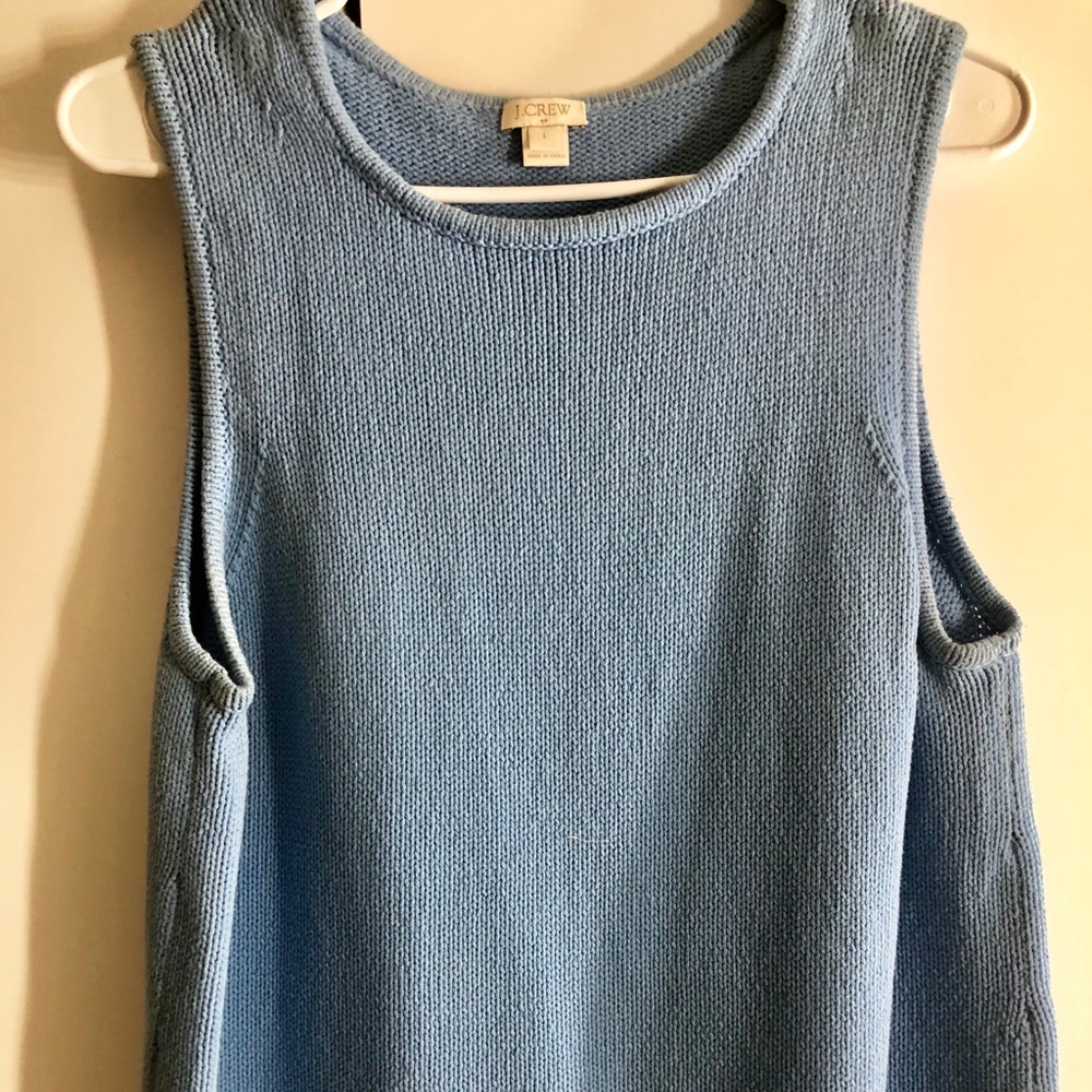 J. Crew - Light Blue Sweater Vest - Size L